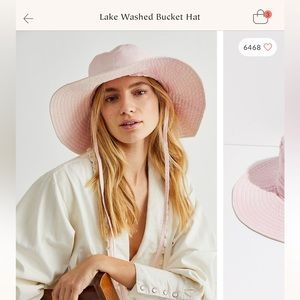 Free People Lake Washed Bucket Hat